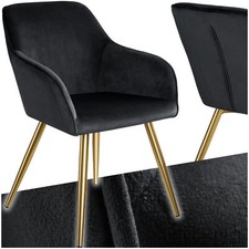 Dining Chair Velvet Accent Living Room Armchair Occasional Arm Modern Chairs