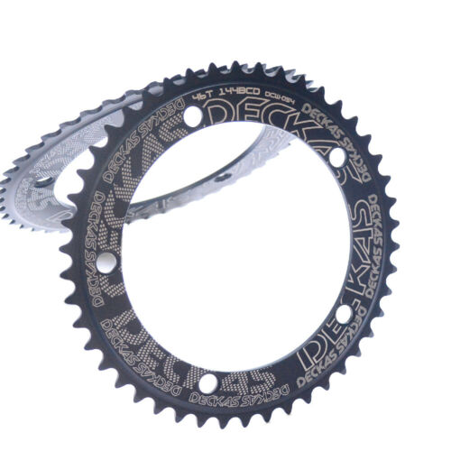 Deckas 144BCD Chainring Chainwheel Road Fixed Gear fixie Round Chainring 44T-58T - Picture 17 of 27