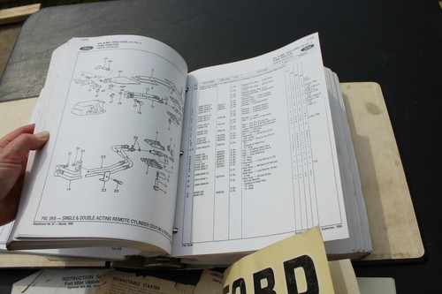 Ford New Holland Tractors 1975 / 81 Service Parts Catalog Operators Manual 1981 - Picture 8 of 12