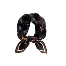 Square 100 Mulberry Silk Hair Scarf Head Sleeping Wrap Satin Head Scarf for ...