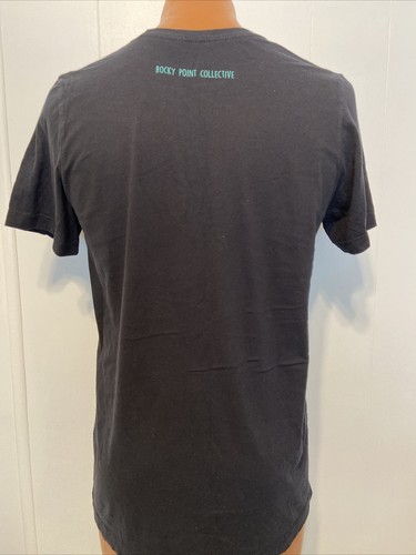 Rocky Point Collective North Shore Hawaii Hawaiian Surfing L Large Black T-Shirt - Picture 5 of 6