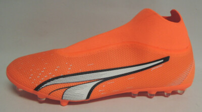 NEU Puma Ultra Match+ LL MG Größe 47 Laceless Fußballschuhe 107244-01 TOP
