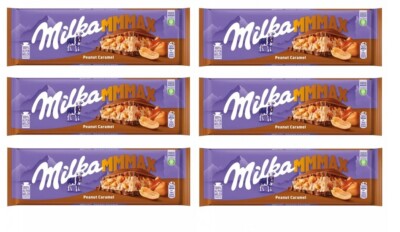 (6er Pack) Milka MMMAX Peanut Caramel Alpine Milk Chocolate 6x276g/6x9.74oz