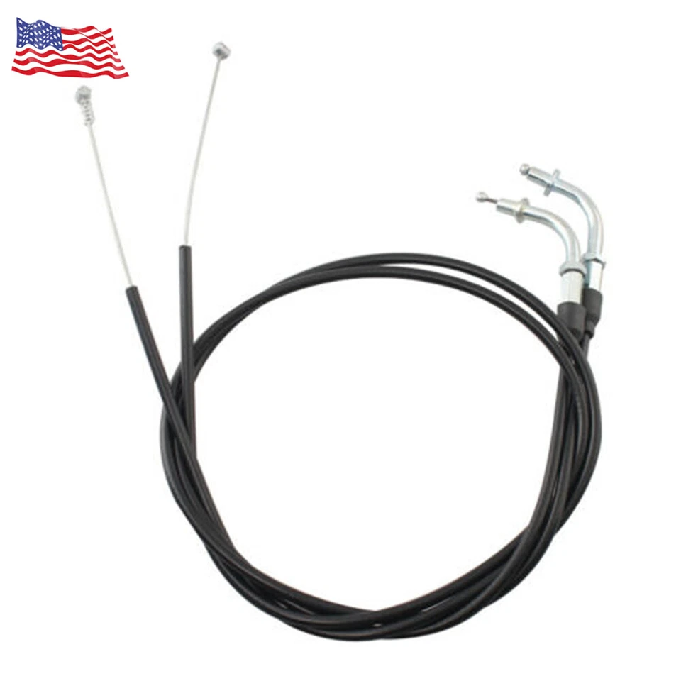 Throttle Cable Wire Steel For Harley Davidson Sportster XL1200 883 110CM 43" - Image 2 of 4