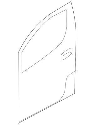 Genuine Nissan Outer Panel H0153-3LMMA