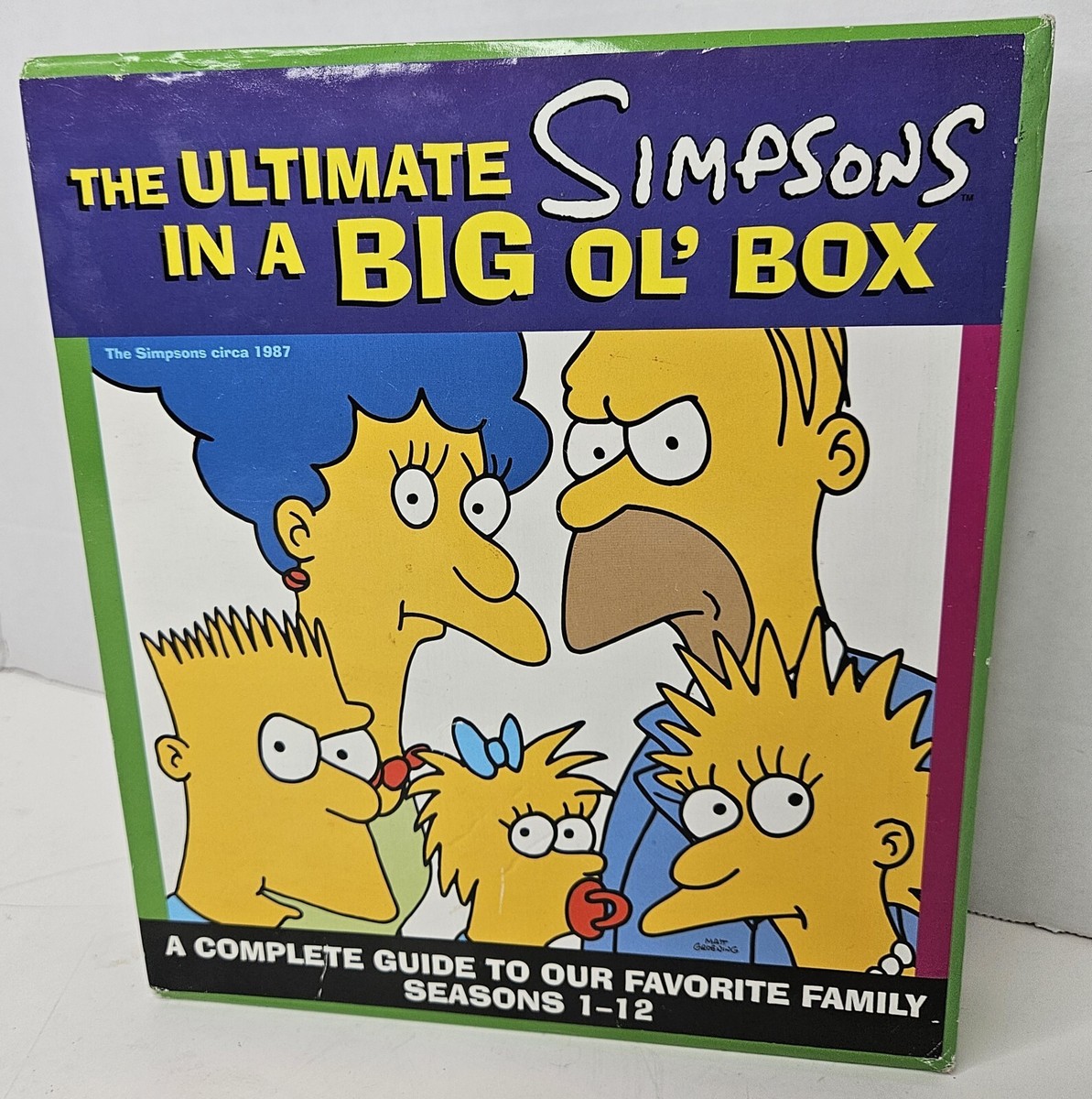 The Simpsons In A Big Ol' Box 洋書 The Ultimate Simpsons in a Big Ol' Box: A Complete Guide to Our