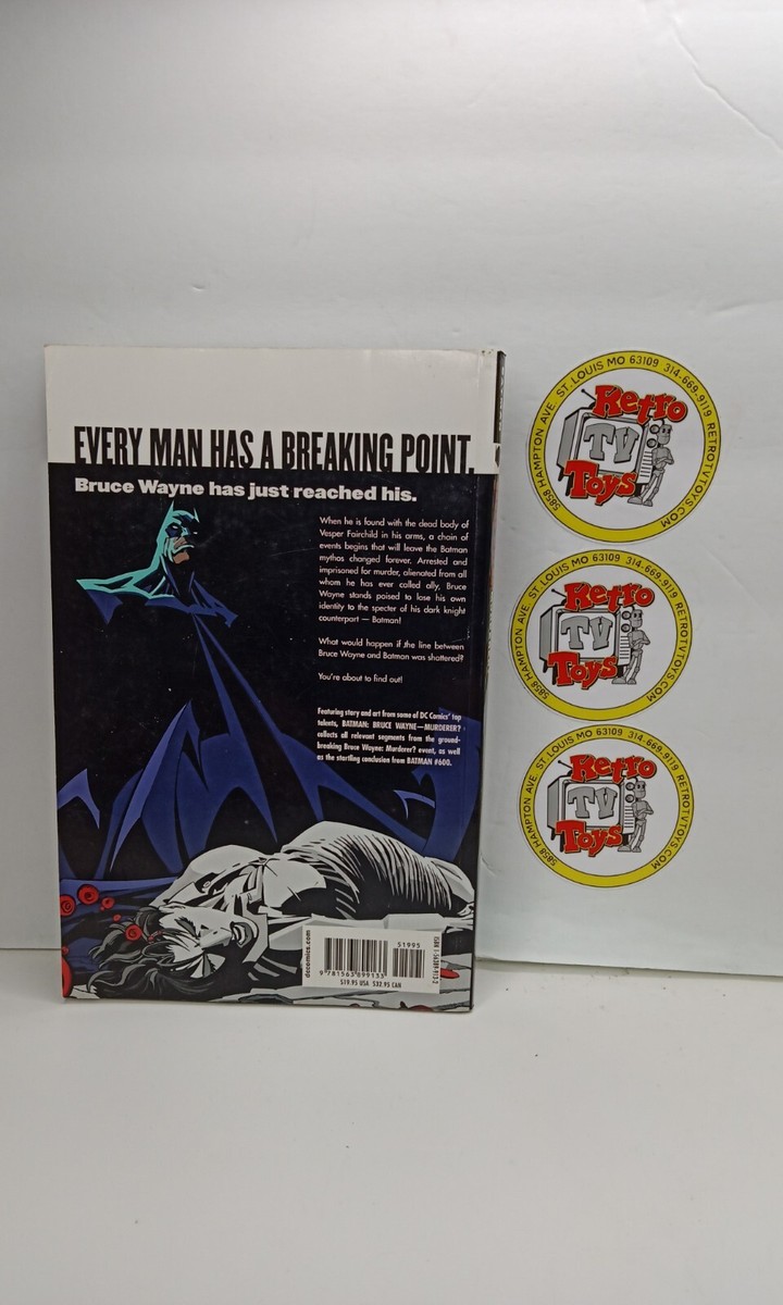 洋書 BATMAN: Murderer?/Fugitive Complete TPB Batman: Bruce Wayne Murderer & Fugitive TPB Complete Set | eBay