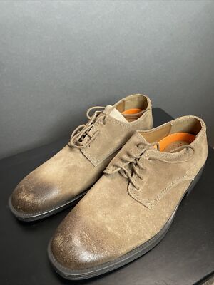 hush puppies oxford shoes M 10 Distressed Brown New