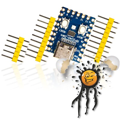 RP2040-Zero Raspberry Pi Pico Dual ARM Cortex M0 133MHz 264kB SRAM  USB-C 2MB