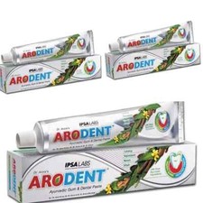 Arodent Ayurvedic Gum Dental Paste Promotes Oral Hygiene FREE SHIP 100g X 3