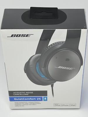Bose QuietComfort 25 QC25 Noise Canceli Ear-Cup Headphones Apple