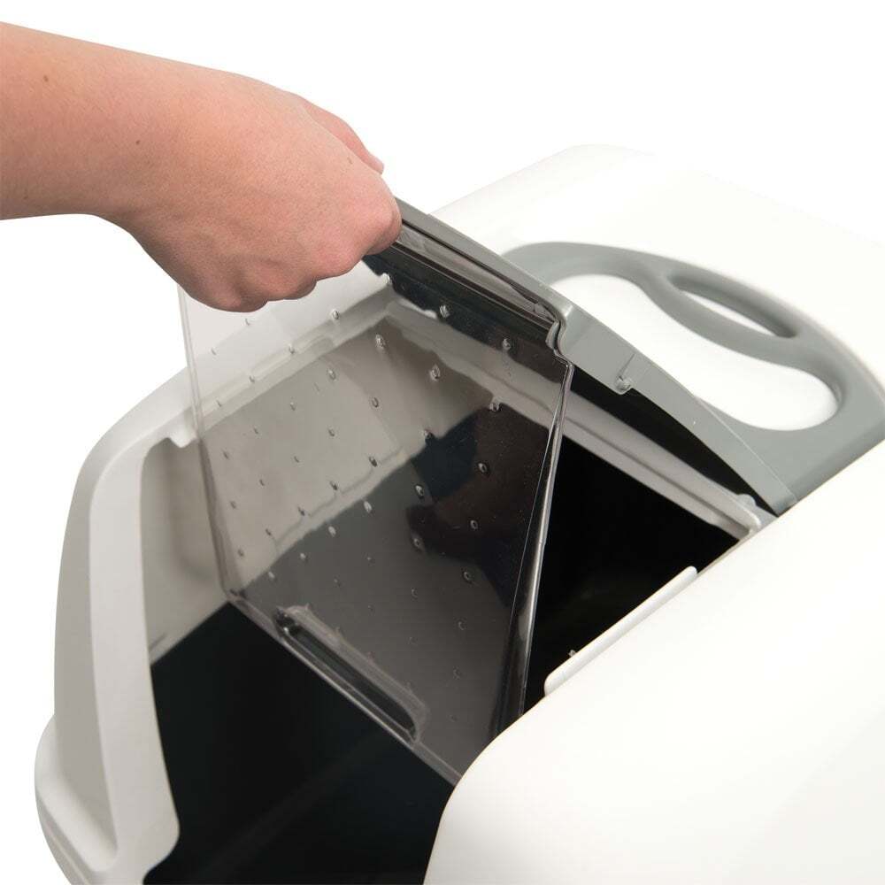 Catit Airsift Hooded Cat Litter Box Jumbo eBay