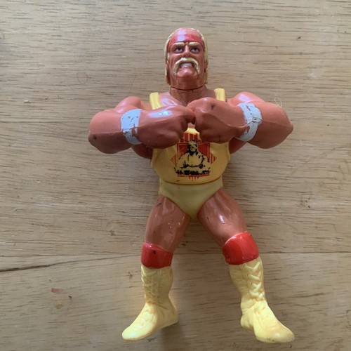 WWF Vintage Hulk Hogan 1991 Hasbro Series 2 Bear Hug Figure WWE Retro