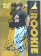Armando Benitez Autographed 1995 Zenith #112