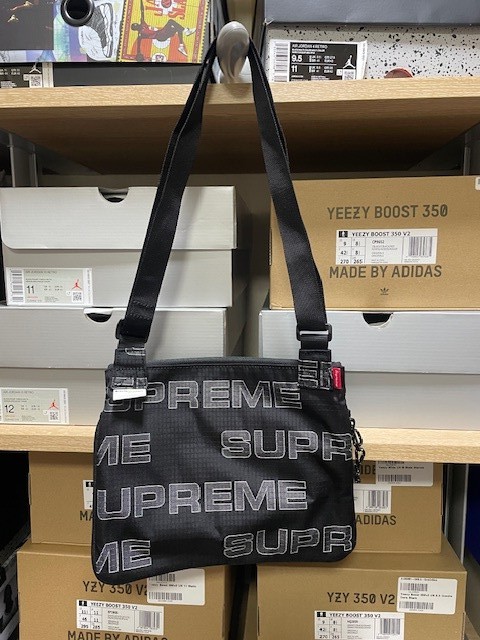 Supreme Side Bag Black FW21 Black / Purple | eBay