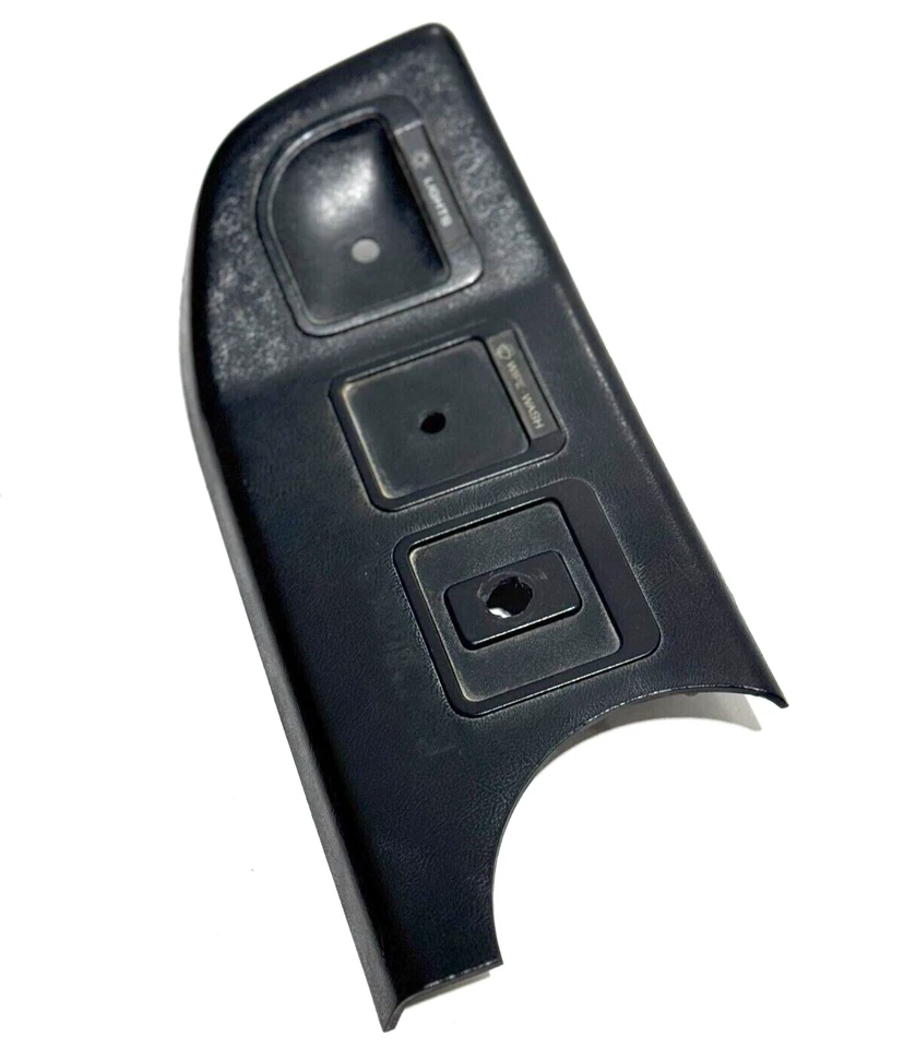 1987-1991 Ford F150 F250 F350 Lower Dash Right Trim Bezel Black - OEM - Image 3 of 4