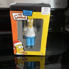 THE SIMPSONS Homer Candy Cane 2004 Christmas Ornament Kurt Adler