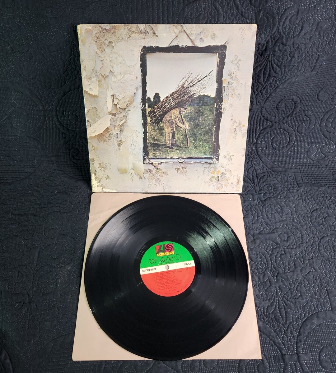 Led Zeppelin - IV 4 (VG) 1977 SD 19129 Viny Record LP Album O.G.