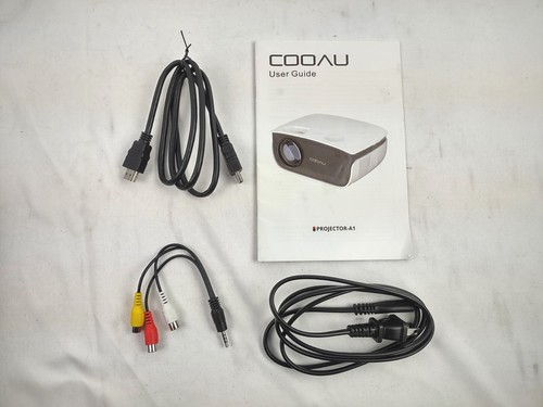 Cooau A1, Portable LED Projector, White (No Remote Control) - Picture 7 of 7