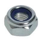 <!--F#f_0-->Qty 200 Hex Nyloc Nut M6 (6mm) Zinc Plated Steel Class 8 Lock Insert<!--F/-->