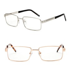 Premium Grade Metal Frame Reading Glasses Classic Fashionable Style High Quality