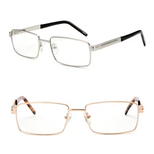 Premium Grade Metal Frame Reading Glasses Classic Fashionable Style High Quality
