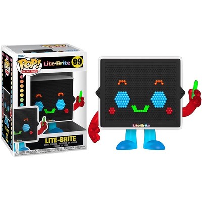 FUNKO POP RETRO TOYS LITE-BRIDE - LITE-BRITE (99) ROBOT VINYL FIGUREN SAMMLUNG