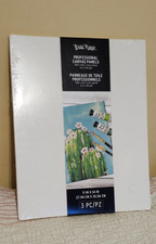 3 Pack 11x14 Inch Canvas Boards for Painting Blank Canvases--White-New  Sealed