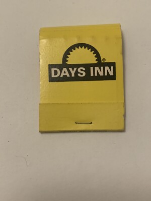 Vintage Days Inn Matchbook Full Unstruck Matches Advertising Souvenir Collect