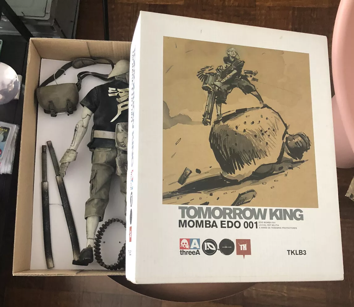 ThreeA 3A Edo TK EDO Commander Momba EDO1 Tomorrow King 1/6th Popbot Ashley Wood