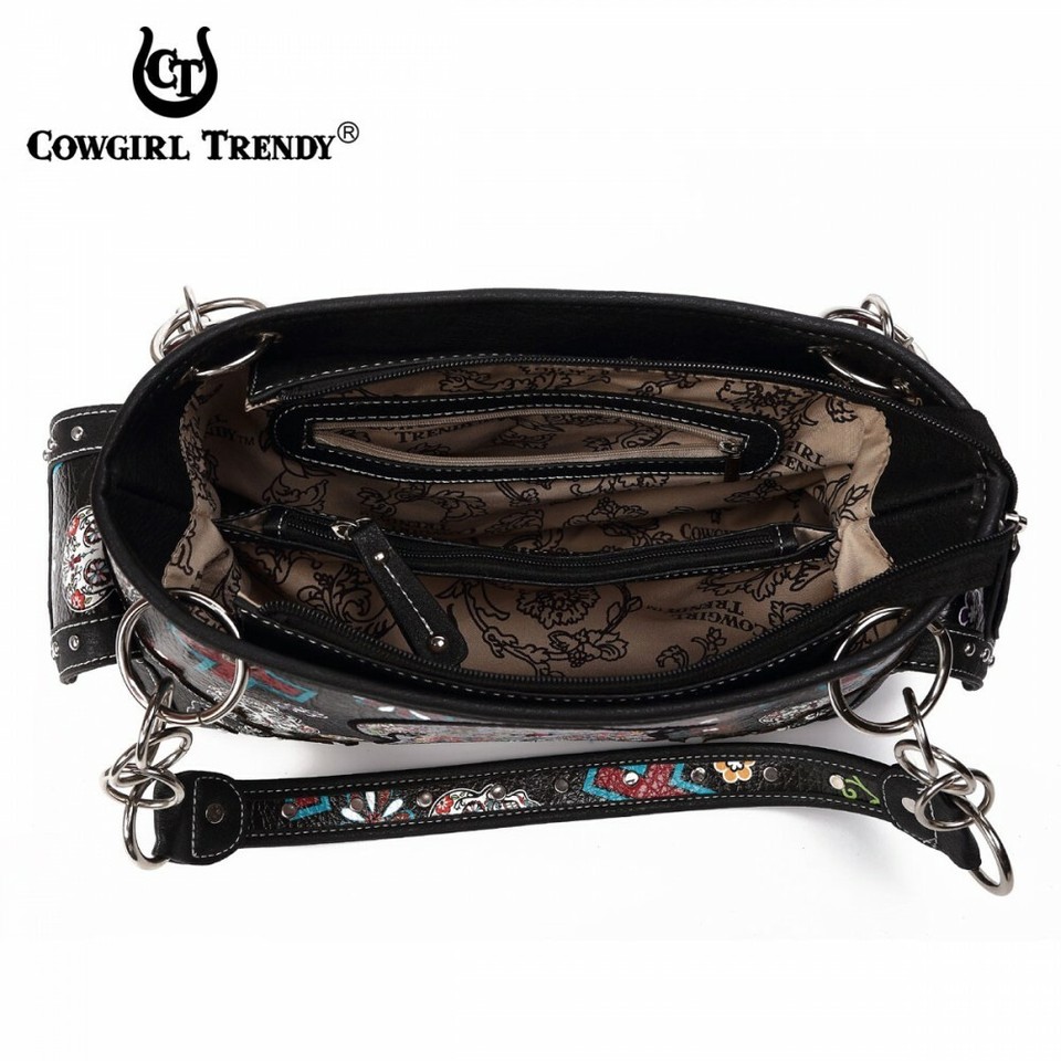 Borsa A Tracolla Sugar Skull Day Of The Dead Borsa Da Donna - Foto 8