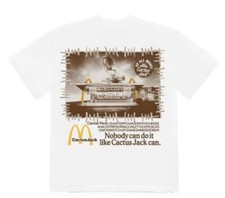 NUOVO!!!! T-shirt Travis Scott x McDonald’s vintage azione media Cactus Jack 2020