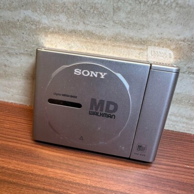 SONY MZ-E25 MDプレーヤー 0355 SONY MZ-E25-S Silver Portable MD Player Operation confirmed