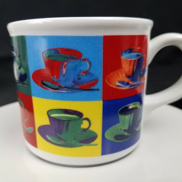 Lavazza Cafe des Arts Limited Edition 3 Vintage Espresso Cup and Saucer Set eBay