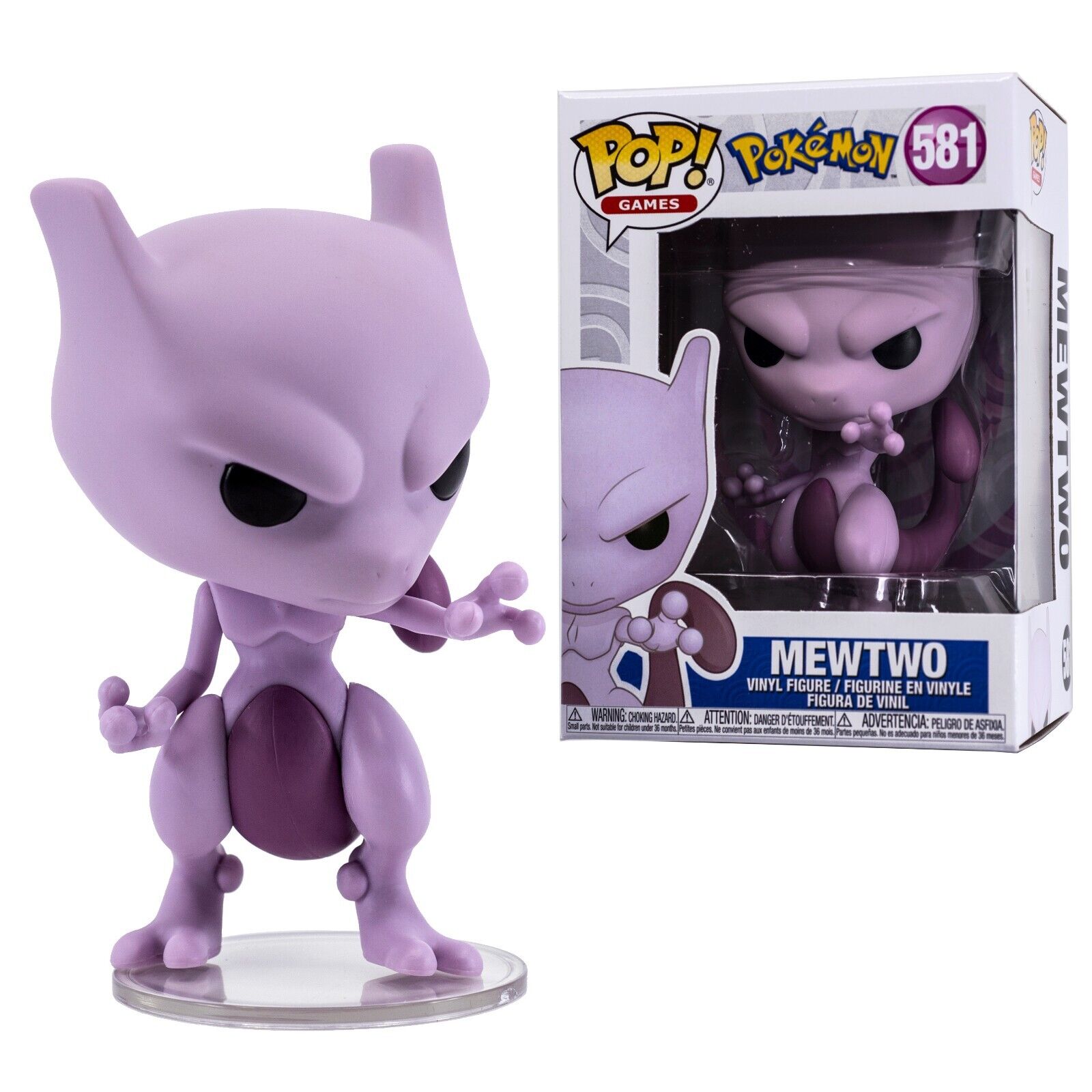 Funko Pop! Games: Pokémon - Mewtwo Vinyl Figure