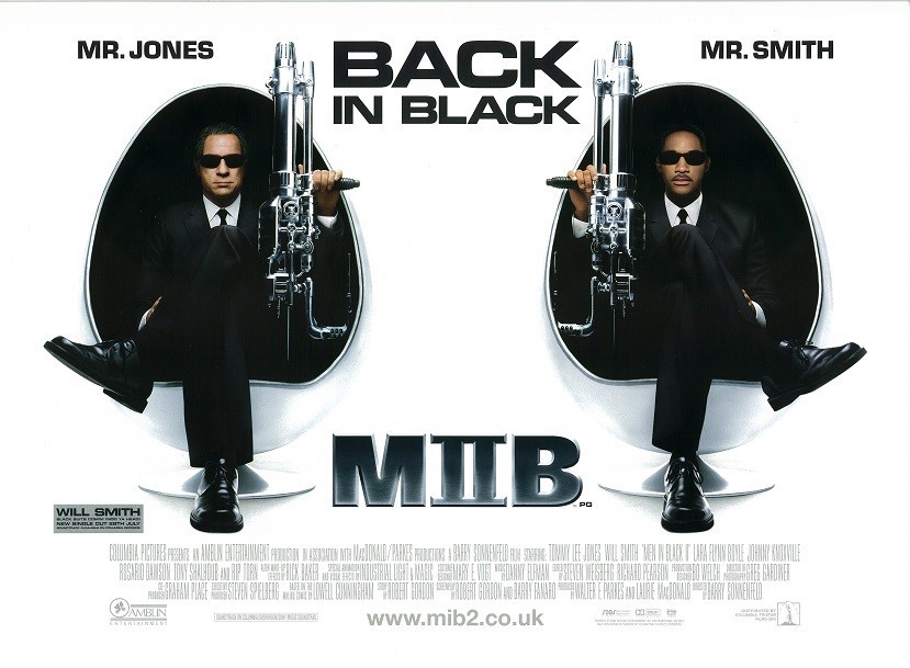 MEN IN BLACK II movie poster (B) - WILL SMITH poster, TOMMY