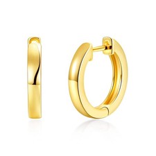 18k Gold Plated Hoop Earrings