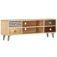 Vidaxl Tv-Schrank 120X30X40 Cm Massivholz Mango Neu
