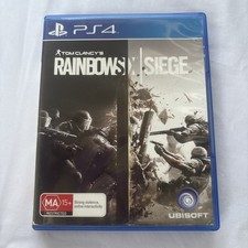 Tom Clancy's Rainbow Six Siege Playstation 4 PS4 Complete w Manual Free Postage