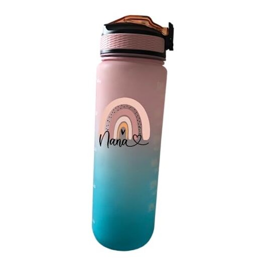 With Time Marker & 32 Ounces Nana - Pink Blue