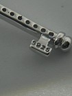 925 Sterling Silver Key Charm Pendant Signed 925 Silver No Stone — photo 4