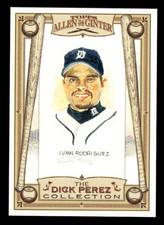 2006 Topps Allen and Ginter Dick Perez #10 Ivan Rodriguez (Detroit Tigers)