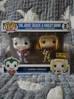 Funko Pop! Heroes Joker (Beach) & Harley Quinn DC Hot Topic Exclusive 2 Pack