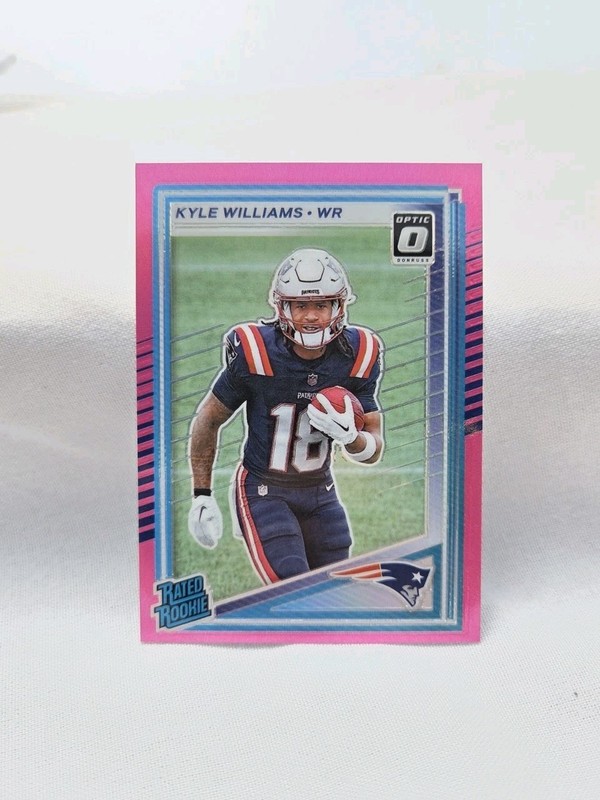 2025 Panini Donruss - Rated Rookie Kyle Williams #327 Optic Preview Pink...