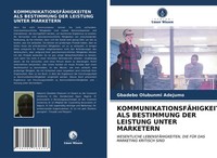Gbadebo Olubunmi Adejumo | KommunikationsfÄHigkeiten ALS Bestimmung Der...