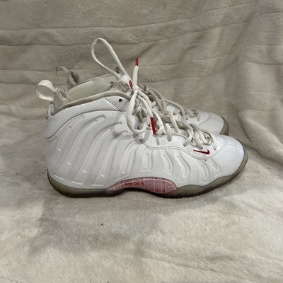 Nike Air Jordan Foamposite One Boys Size Y5 White Basketball Shoes Sneakers 105