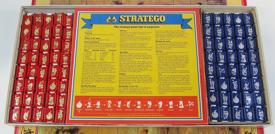 Vintage Stratego Strategy Board Game By MB Games 1982 Excellent Condition - Image 4 of 4