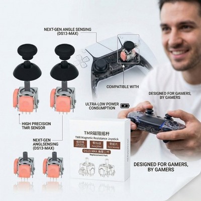 Heavy Duty Gaming Joystick Suitable for Gamepad Controller Intense Competitive