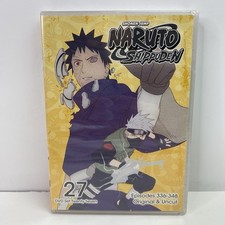 Naruto Shippuden Uncut DVD Set 27, Episodes 336-348 Shonen Jump 2002 NEW 