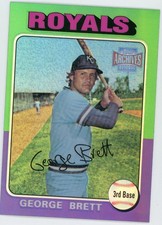 2001 Topps Archives Reserve - George Brett #9 Royals